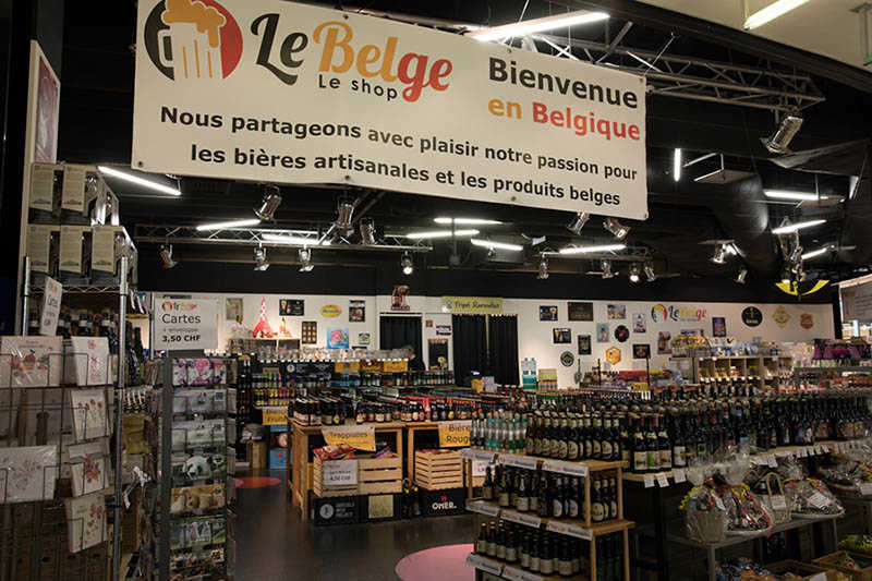 Photo du magasin Le Shop Le Belge à Crissier